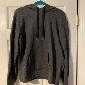Under Armour Gray Hooded Sweatshirt Size Large